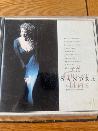 Sandra greatest hits cd - sandra,