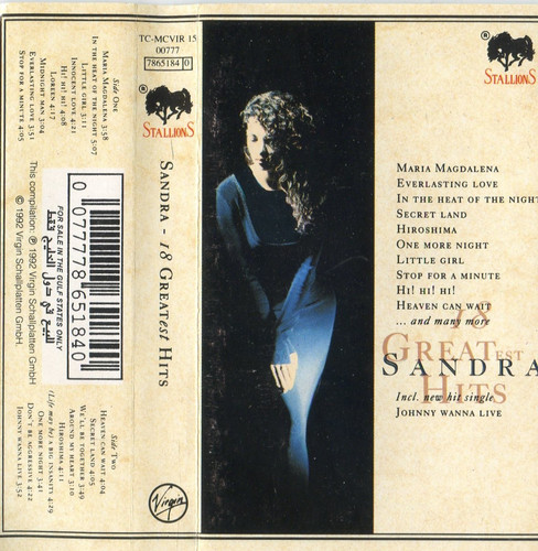 Sandra greatest hits - "18, hits"